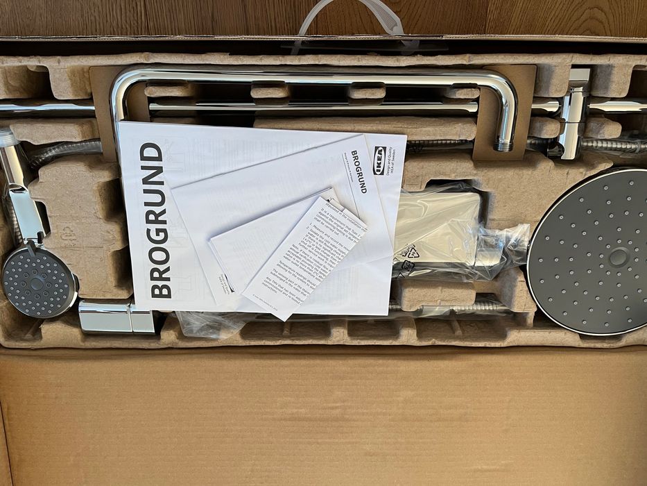 Ikea BROGRUND
Zest prysz z mieszaczem termostat, chrom