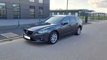 Mazda 6 2.2D Skyactive-D 150KM Kombi Grzane Fotele Hak Piękna Navi