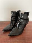 Botki obcas czarne stradivarius 38