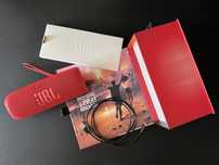 JBL Flip 6 czerwony, głośnik bluetooth, jak nowy