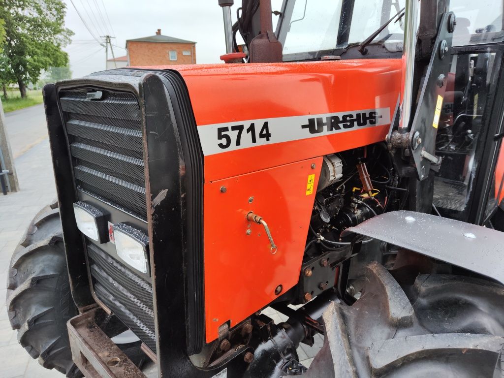 Ursus 5714 z turem Quicke q920 # rok prod.2001 # klima # jak Zetor