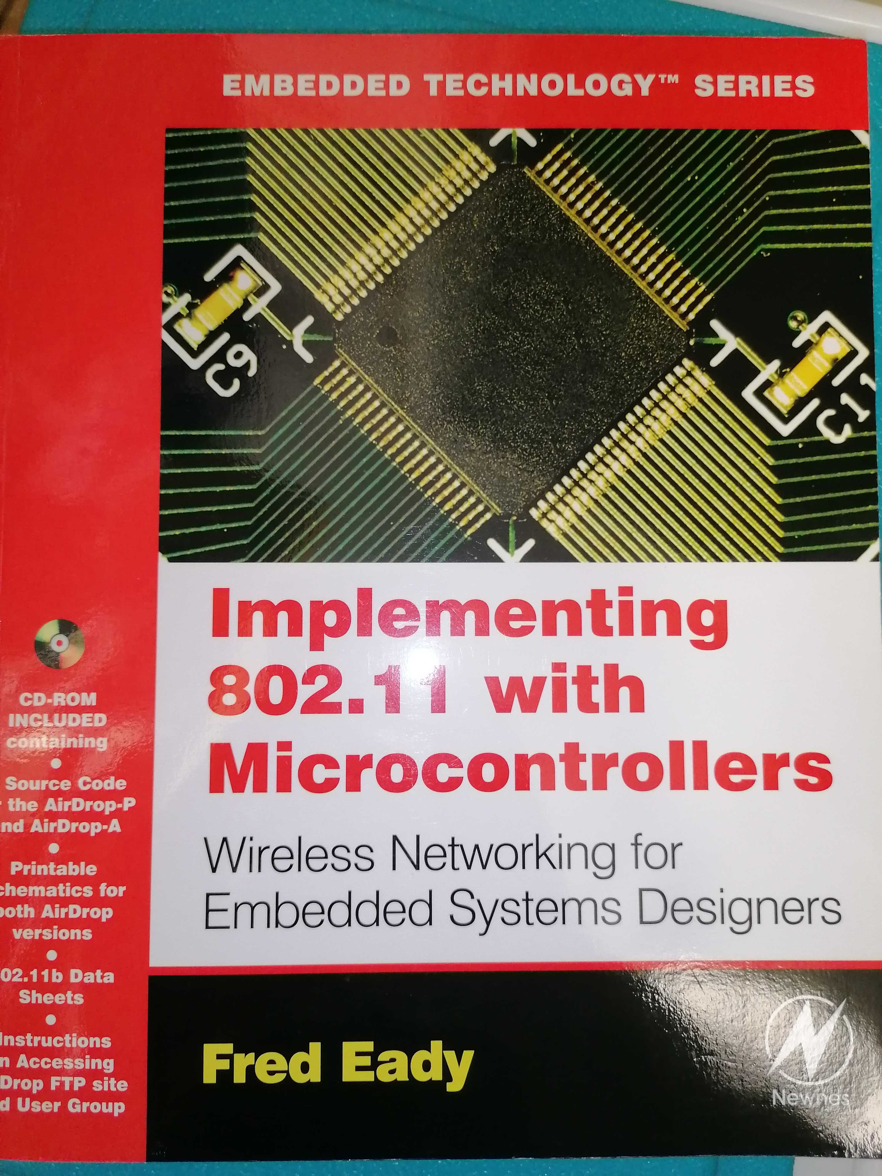 Livro Implementing 802.11 with Microcontrollers com CD [Como Novo]