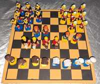 Xadrez com figuras típicas brasileiras