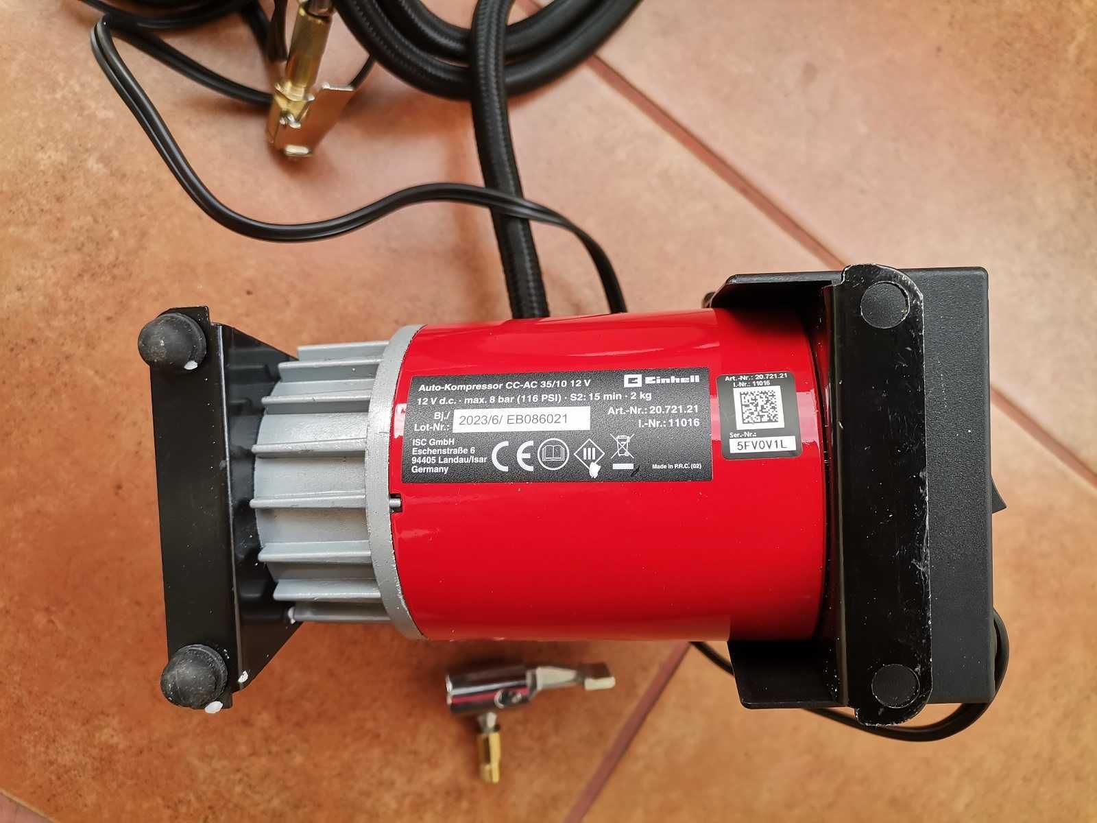 Kompresor samochodowy, mini   Einhell CC-AC 35/10 12V