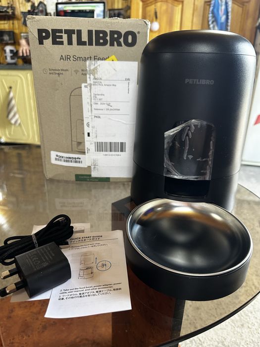 WiFi-годівниця для кішок, автоматична годівниця акумуляторна Petlibro