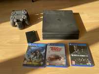 Sony PS4 Pro 3tb+2pady+3gry