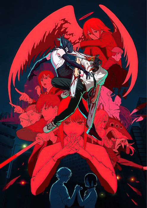 Постери, значки, людина бензопила, берсерк, бліч , аніме