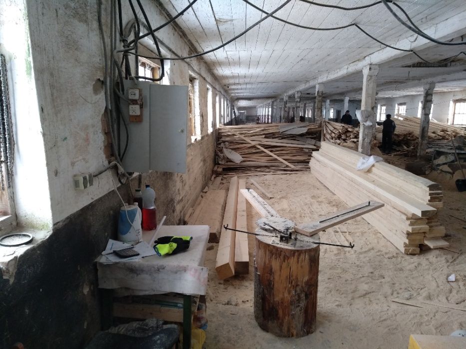 Пилорама діюча з приміщенням та системою відеонагляду інтернет