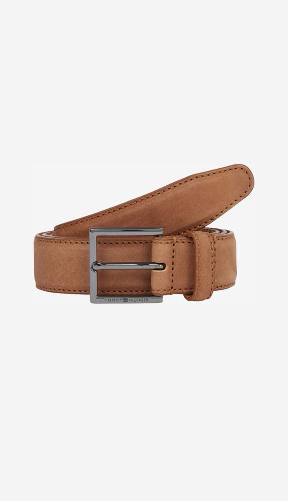 Cinto Tommy Hilfiger ‘HUDSON 3.0’ em Couro - Novo