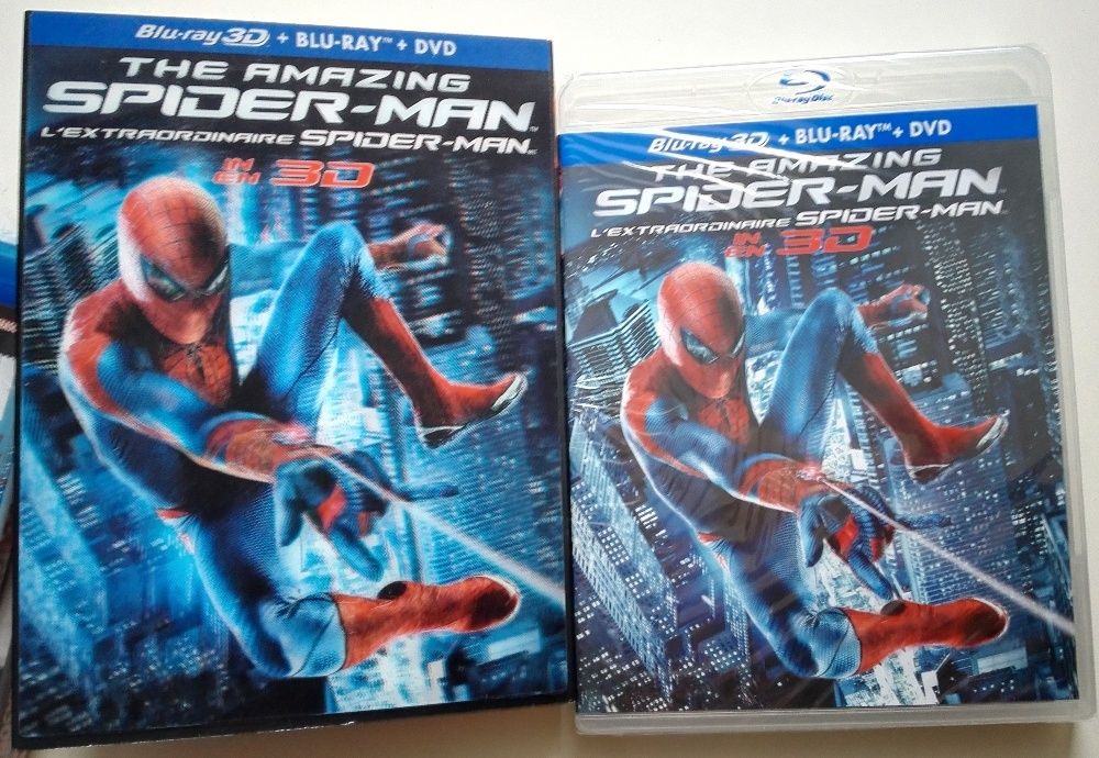 "Niesamowity Spider-man" 3D / 2D 2xBlu-Ray + DVD Kanada bez PL