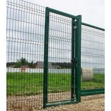 Сетка сварная Забор секционный 3Д КАЛИТКА ВОРОТА Установка