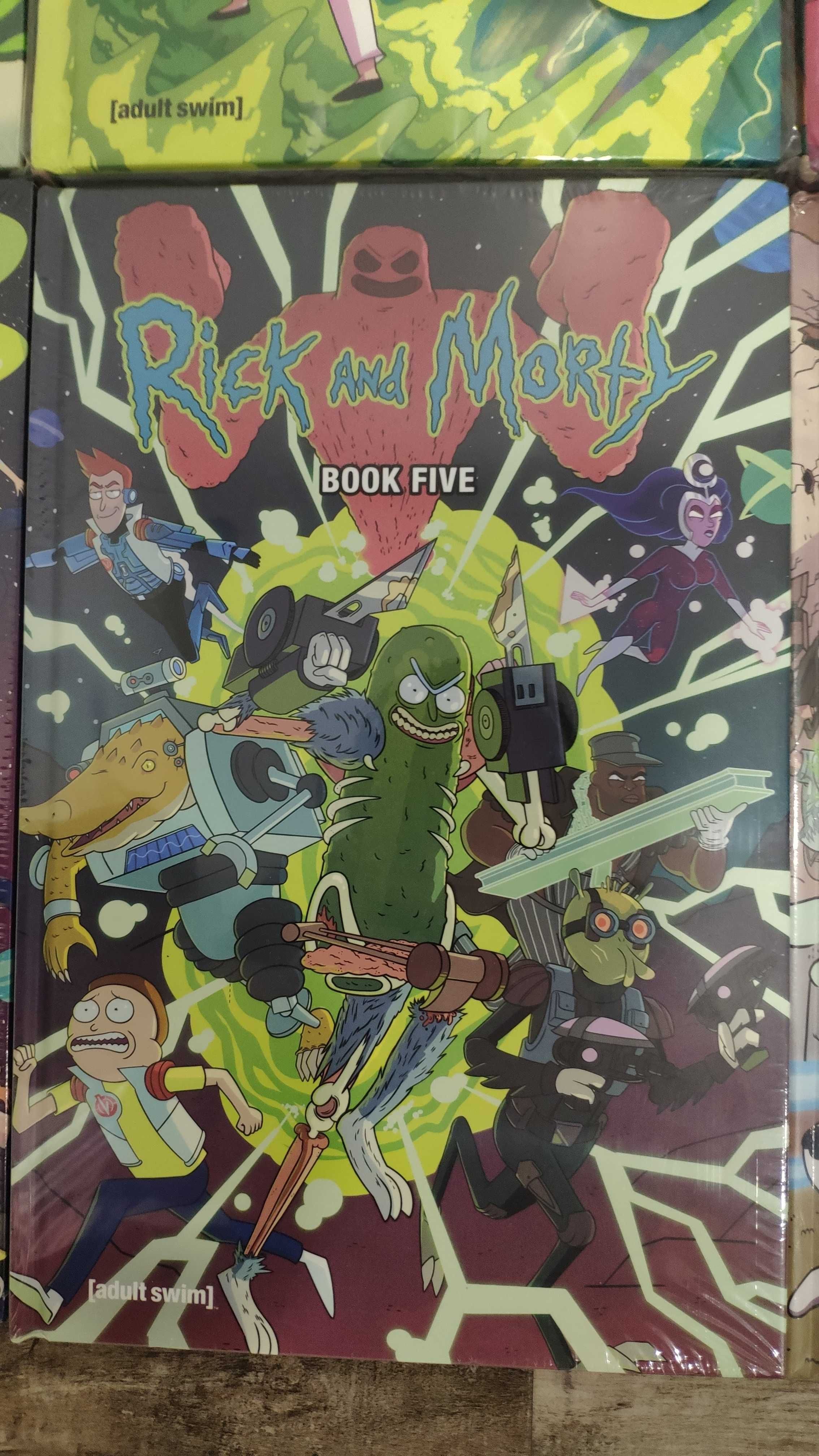 Комікс Rick and Morty: Deluxe Edition том 1-7 Англійською мовою