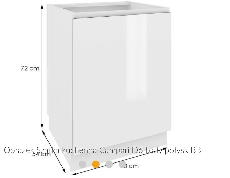 Kuchnia Campari szafki - różne elementy