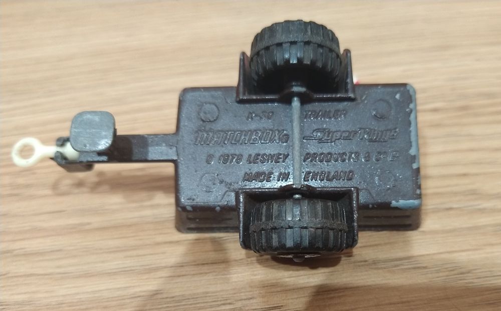 Antigo Trailer Matchbox K-30 Super Kings 1979