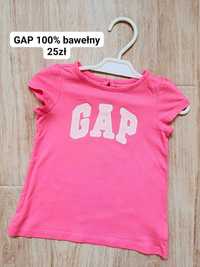 Koszulka t-shirt GAP 100% bawełny 12-18 miesięcy 80cm