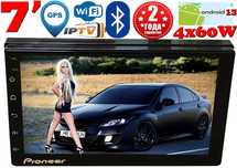 NEW! Автомагнітола Pioneer 7HD GPS, екран 7', 2DIN, Android13 арт 9800