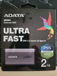 Adata SE880 2tb, USB 3.2 gen. 2, швидкісний зовн. SSD
