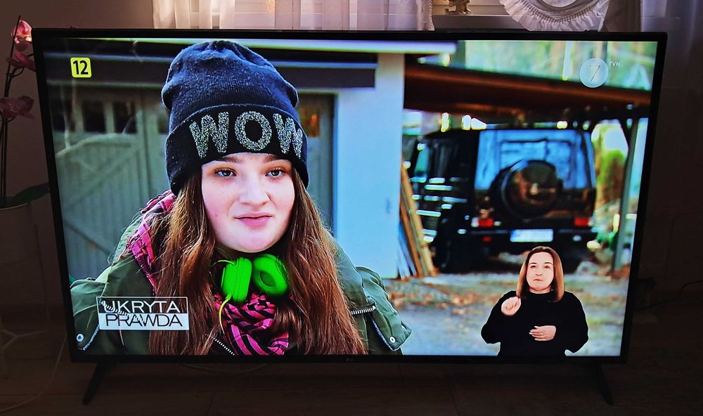 Telewizor 49 Cale 4K  Firmy LG Internet + Wifi+ Aplikacje + DVBT HEVC