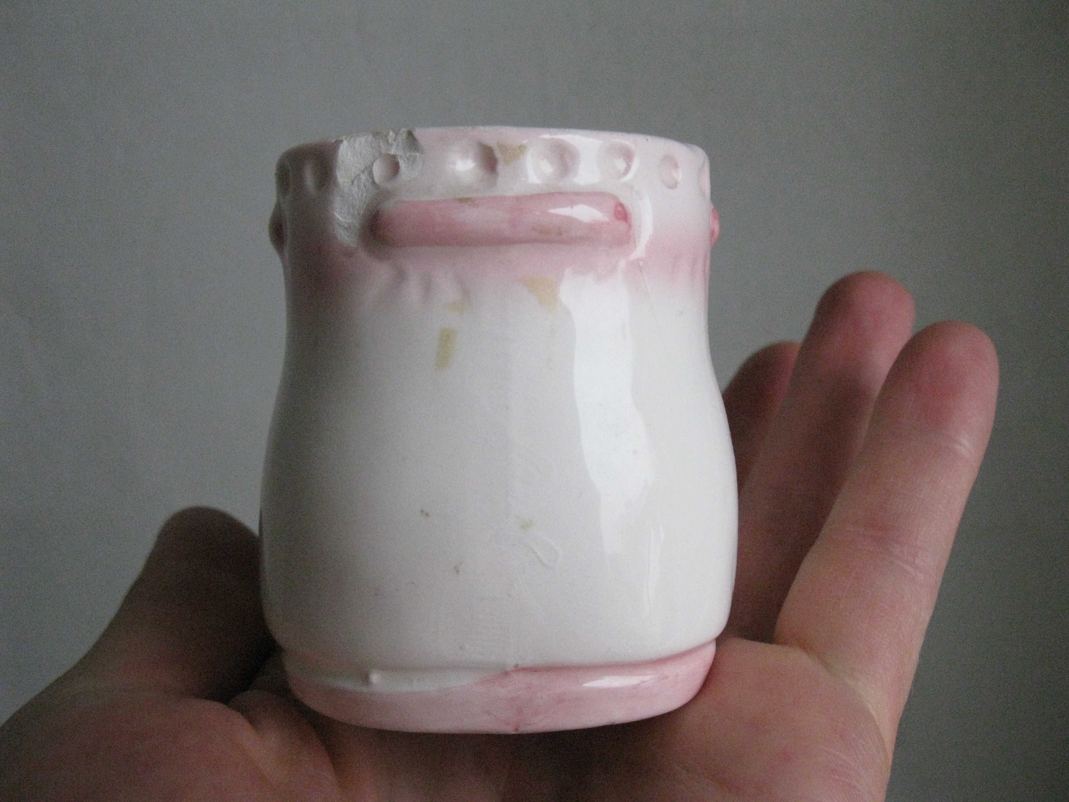 Башмачок фарфоровый керамический башмак сувенир