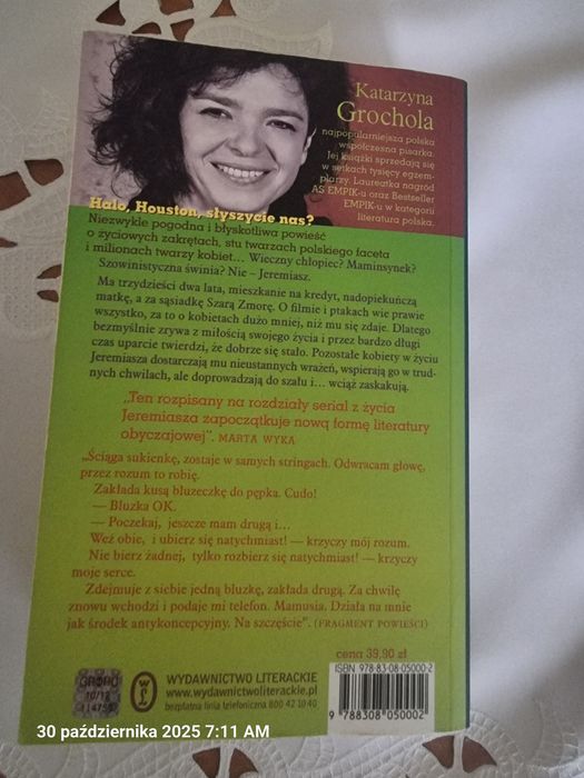 Katarzyna Grochola " Houston mamy problem "