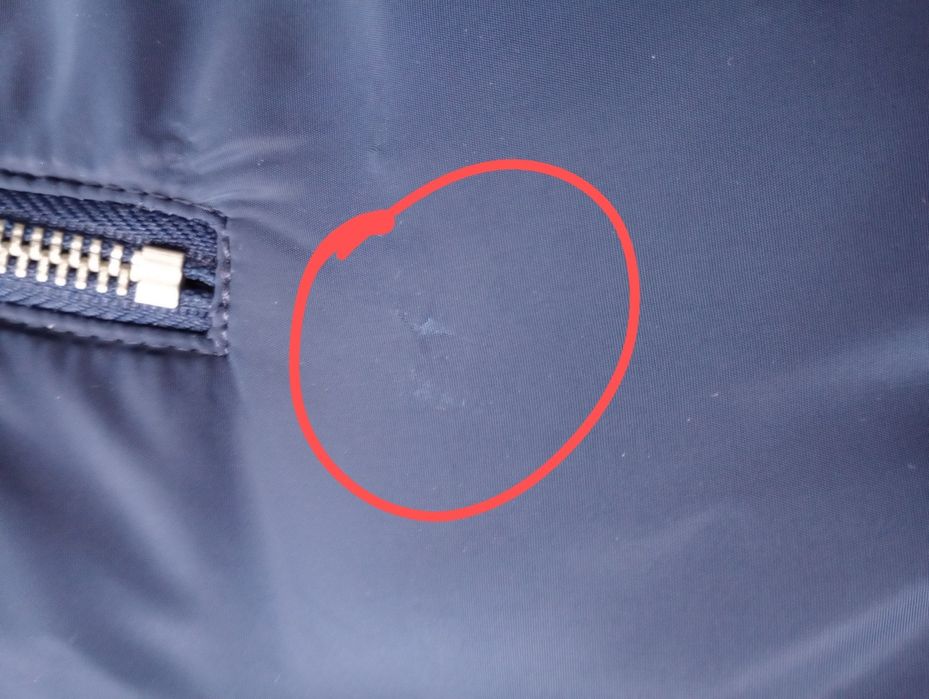 Płaszcz damski niebieski pikowany z kapturem, ocieplany r. 50