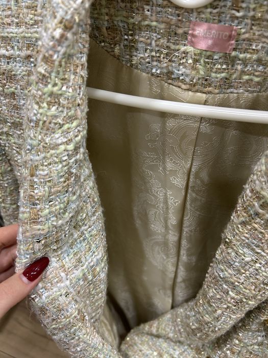 Твідовий костюм з шортами