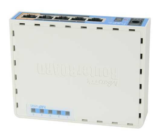 Роутер/Маршрутизатор MikroTik hap ac lite (RB952Ui-5ac2nD)