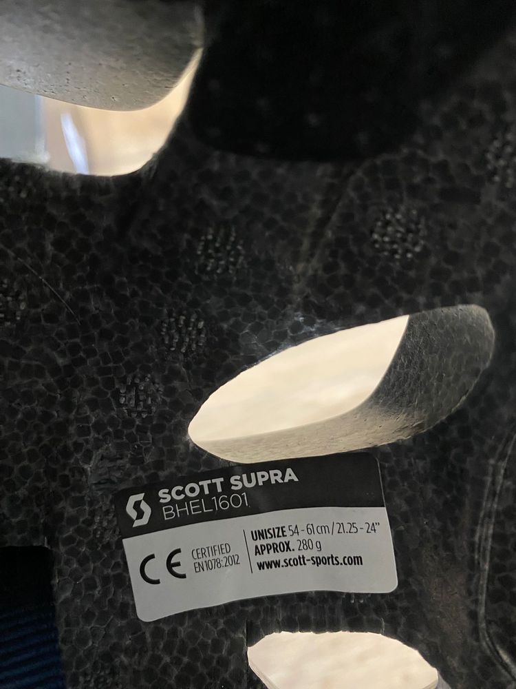 Kask rowerowy Scott Supra - ( 54 - 61 cm )