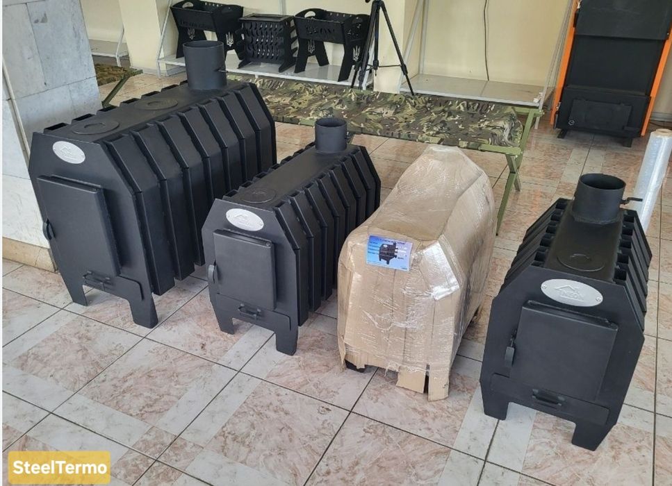 4/6/8/10/15/20 кВт! НАДЕКОНОМНА! Піч/Печь Буржуйка Булерьян / Булер'ян