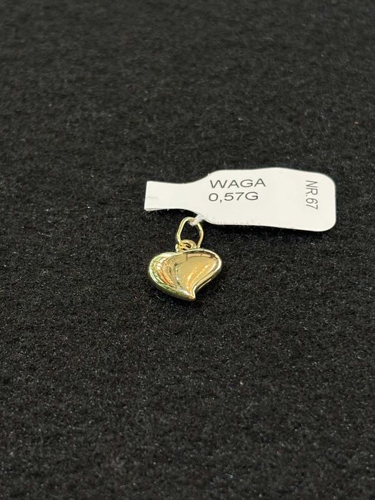 Piękna Nowa złota zawieszka P. 585 W. 0,57G NR 67  Best Mobile KRZY