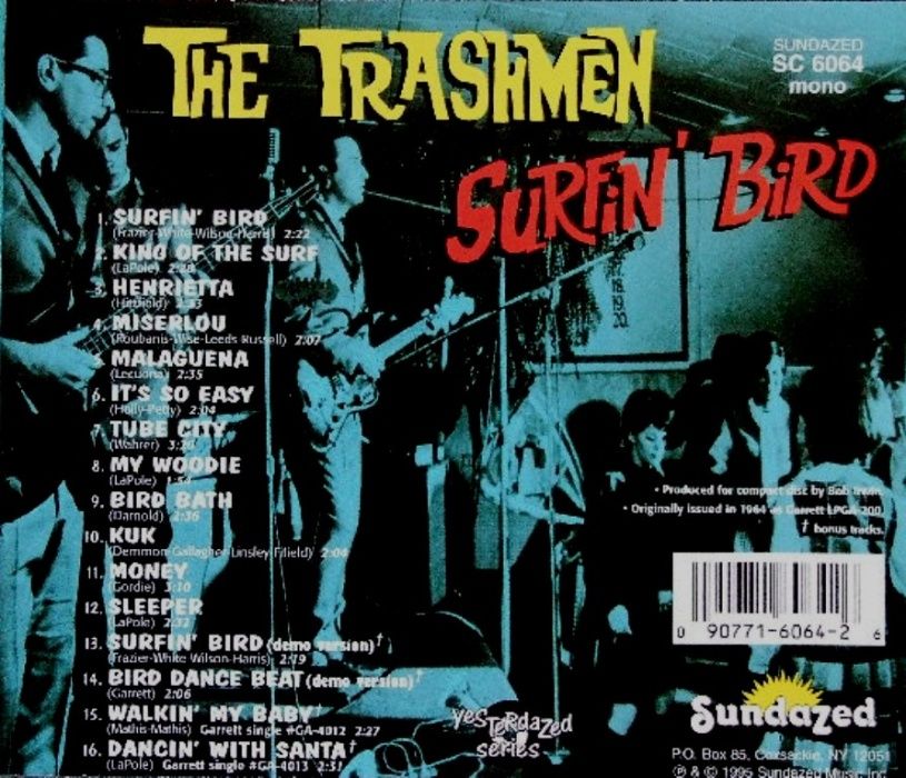 CD The Trashmen ‎– "Surfin' Bird"