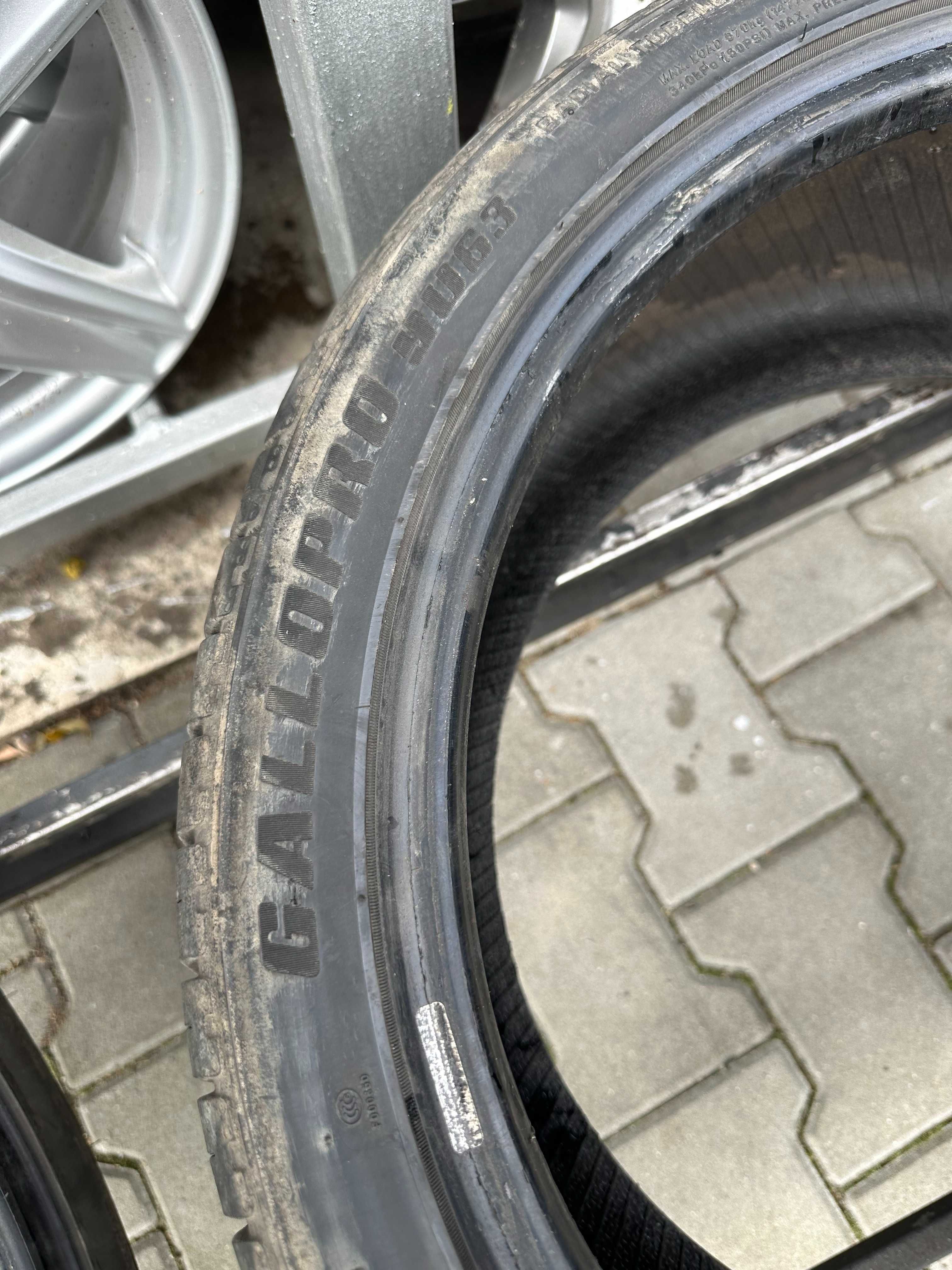 255/35r18 run flat opony letnie para 2szt