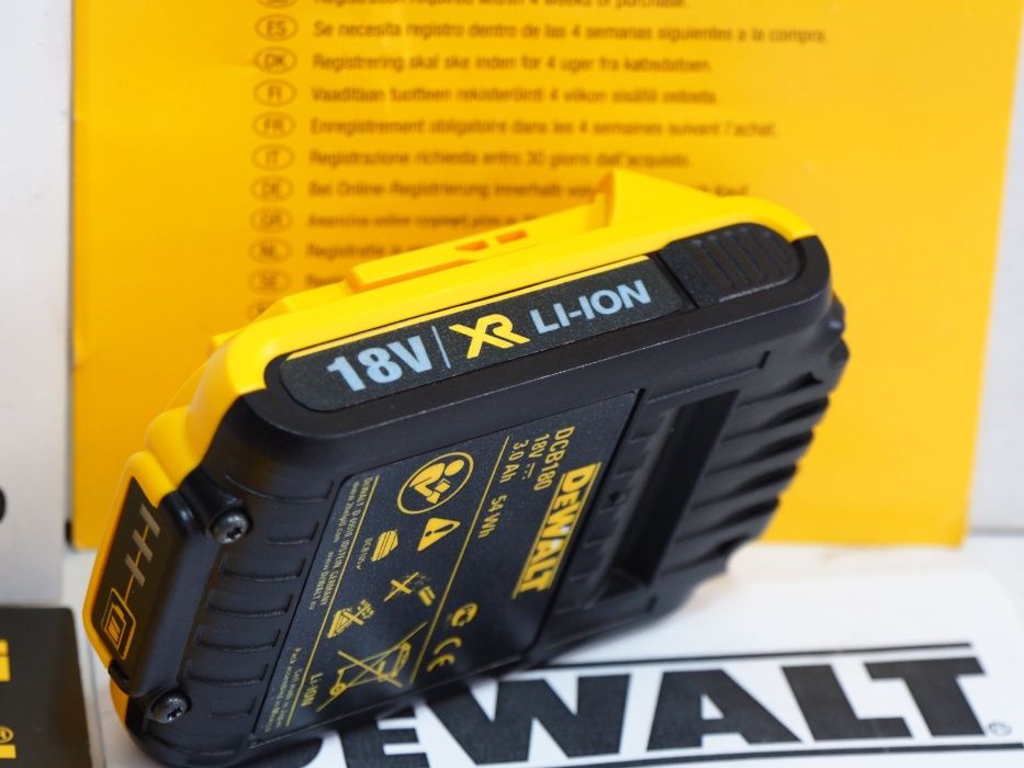 DEWALT 18V 3AH bateria akumulator wkrętarka klucz pop berner bti