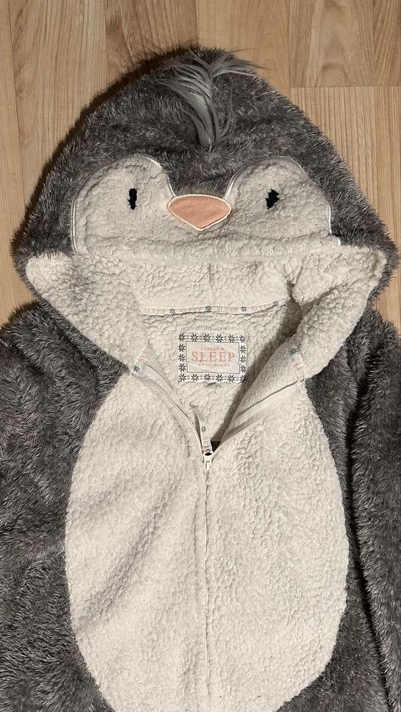 Pizama polar pingwin