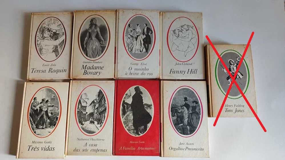 livros Circulo de Leitores anos 70 - venda a unidade