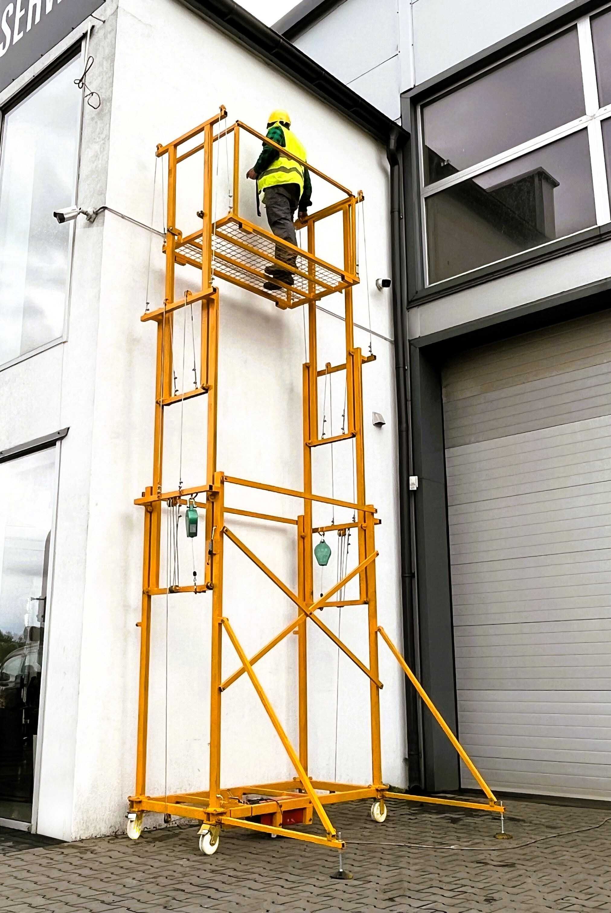 Rusztowanie elektryczne, Podnośnik, Zwyżka, 5,3m, 500Kg, RATY 0%
