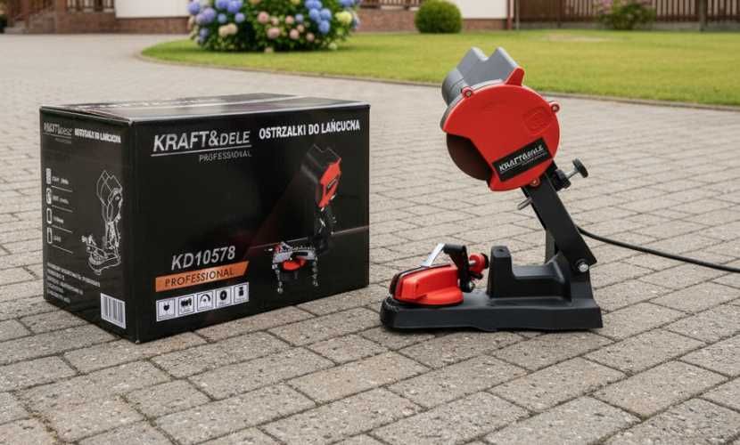 PROFESJONALNA Ostrzałka do łańcucha piły elektryczna 100W 4800rpm FV