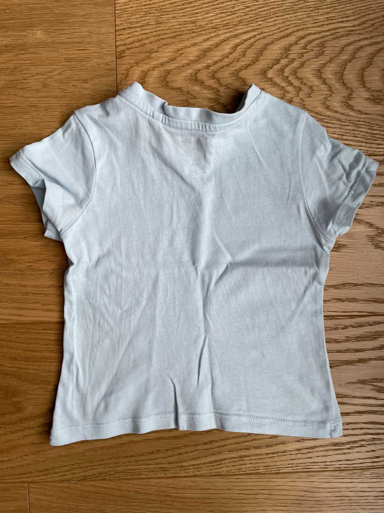 2-pack T-shirty niemowlęce Sinsay (błękitno-niebieskie, 74 cm)