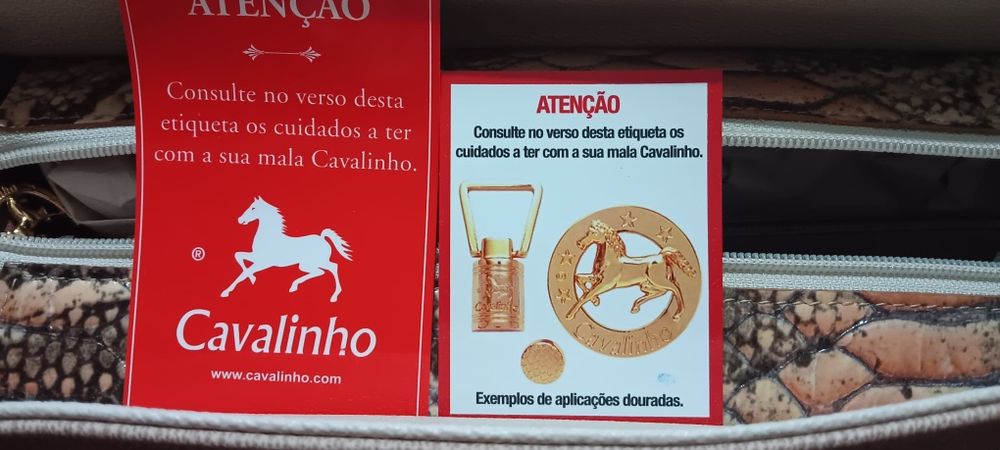 Malas  em pele Cavalinho