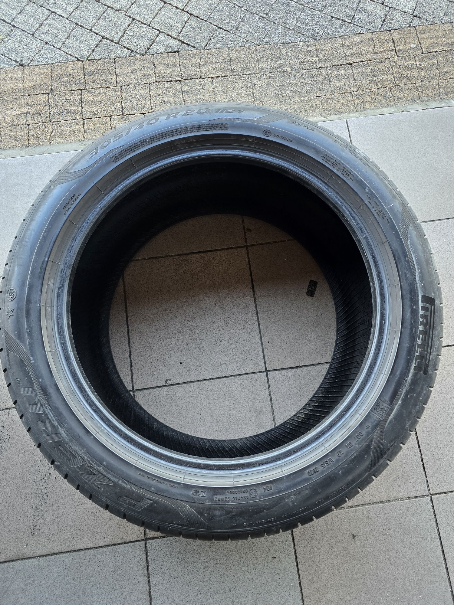2 szt. Opony LATO Pirelli pzero 305/40/20 112 Y bmw 5 mm
