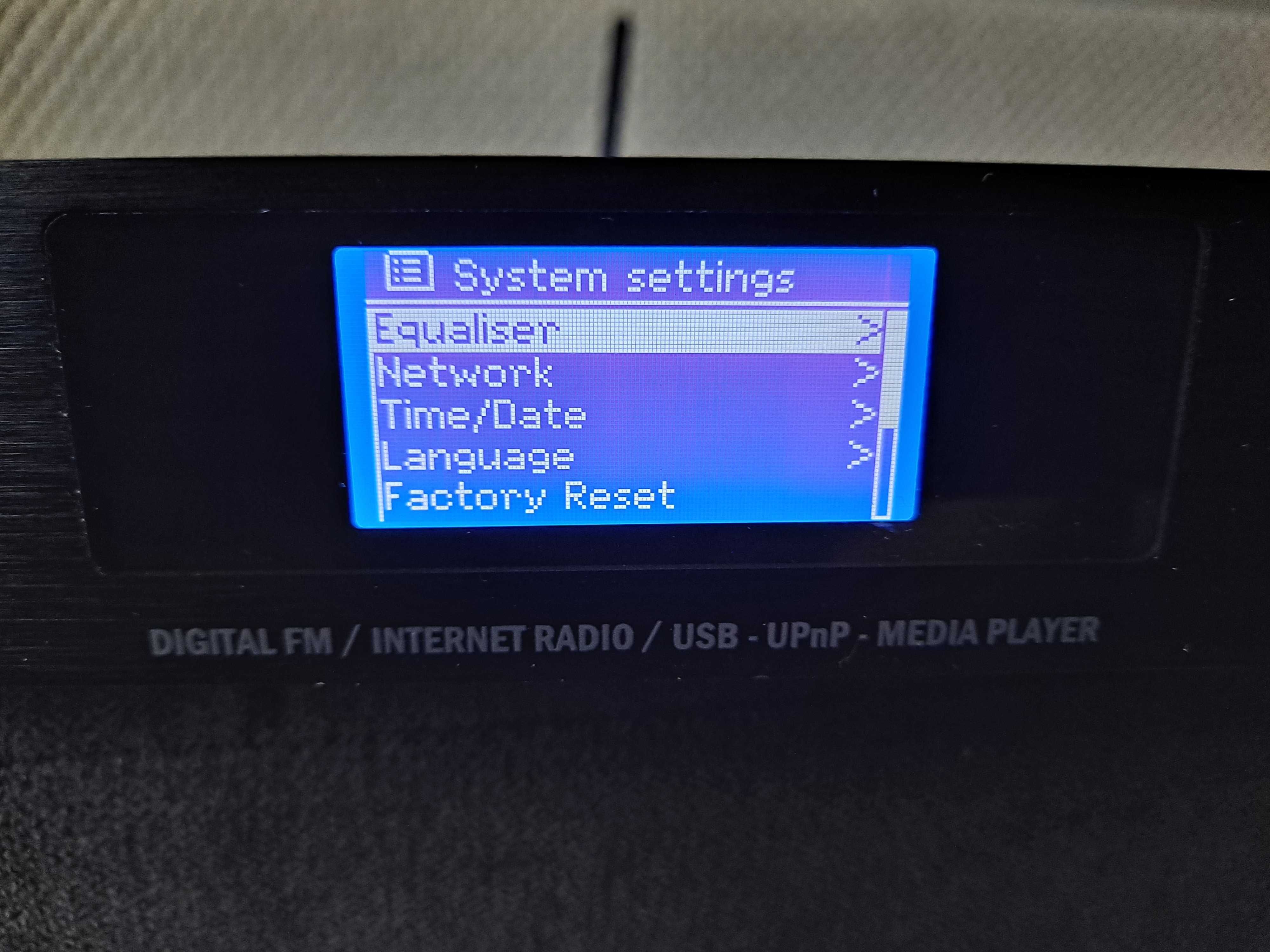 Apart PMR4000RMKII odtwarzacz strumieniowy UPNP/USB/Tuner FM/RDS WiFi