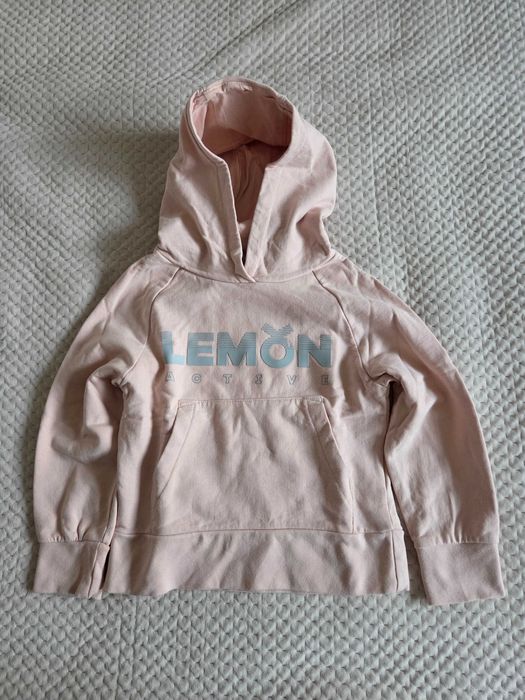 Bluza z kapturem Lemon 116 cm dziewczęca.