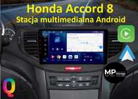 Radio Android 11 Honda Accord 8 LTE CarPlay/AA Qled 4G Montaż