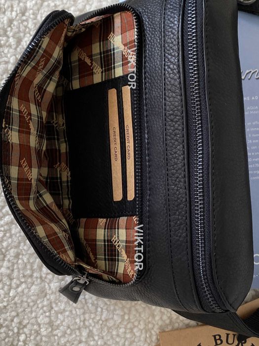 Кожаная сумка-бананка Hill Burry 2933. Германия. Шкіряна сумка