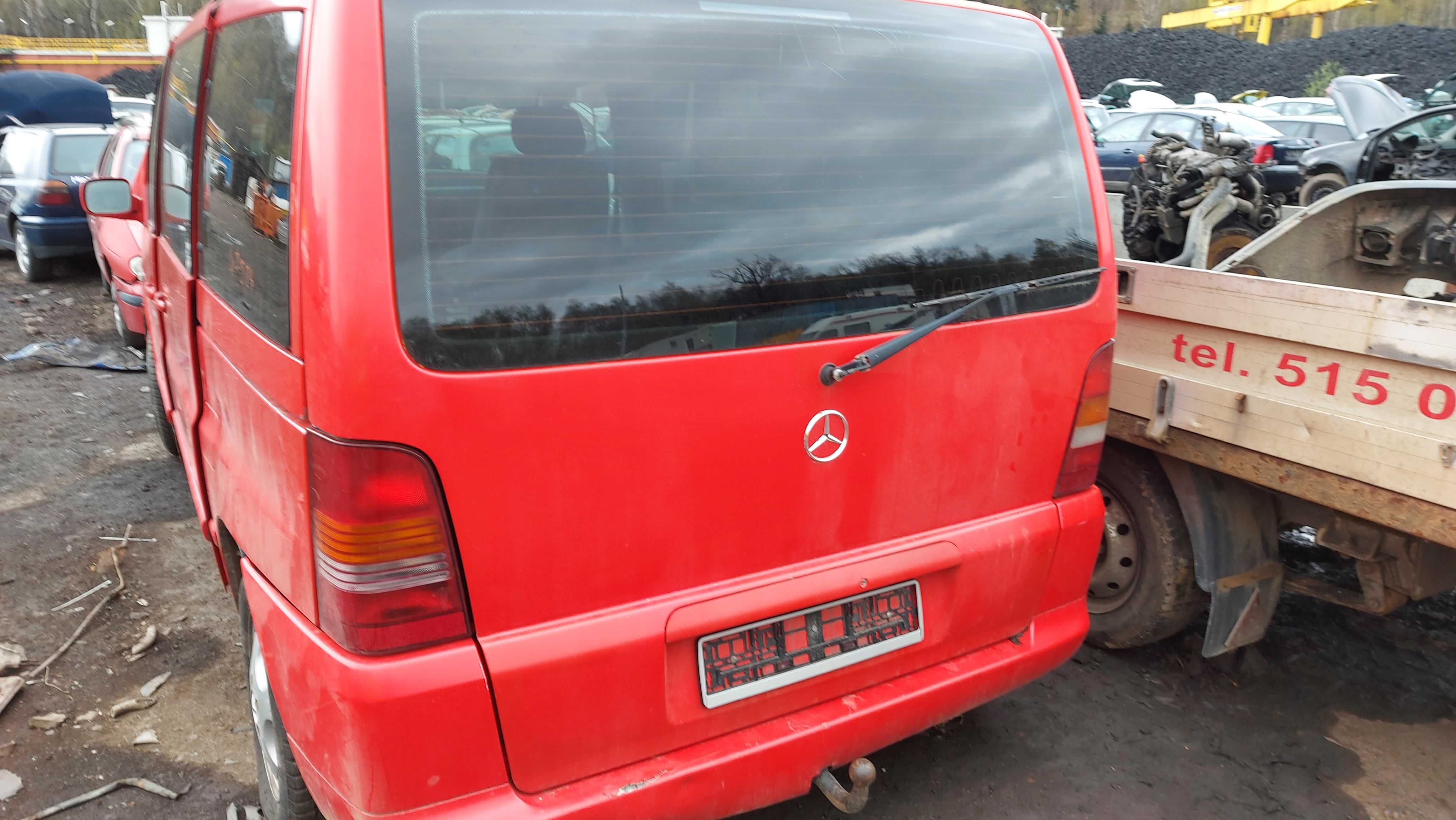 Mercedes Vito W638 klapa tylna czerwona FV części/dostawa