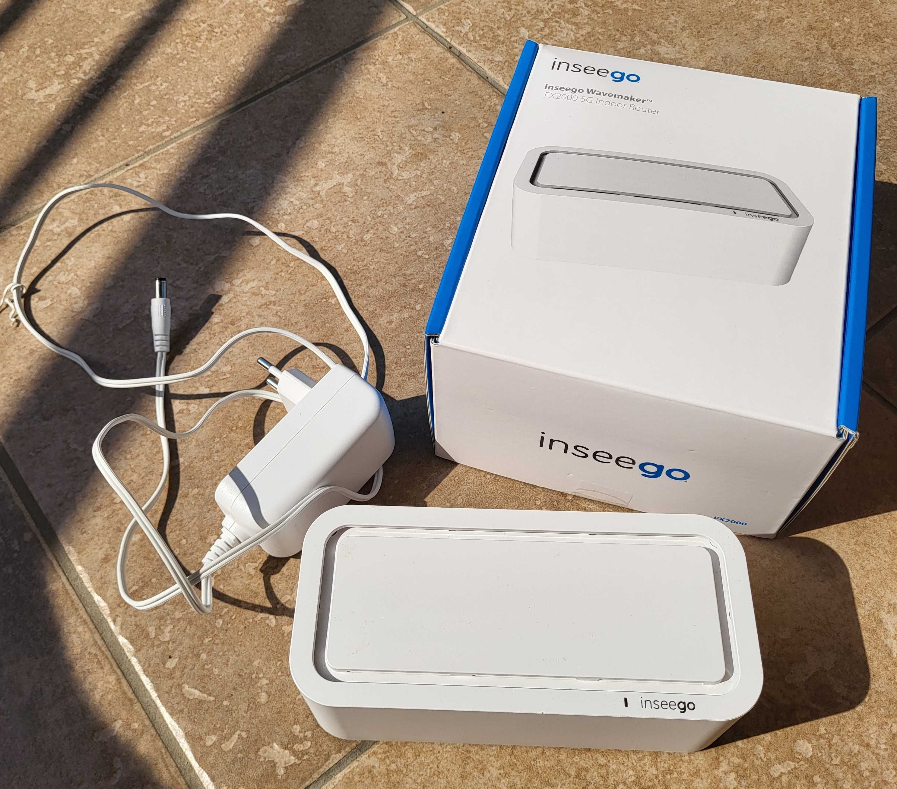 Inseego Router 5G 4G LTE z agregacją WiFi 6 AX WPA3 OpenVPN