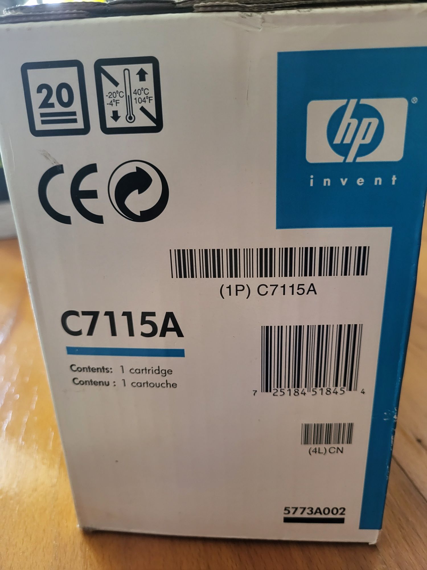 Картридж HP laserjet 15A новий