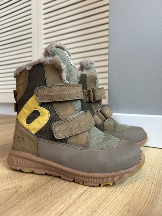 Зимові чобітки / чоботи/ дитяче взуття/ черевики bisgaard (34 р, 22 см