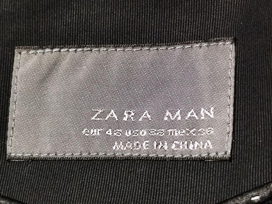 Blazer preto para Homem marca Zara (Tam. 48)