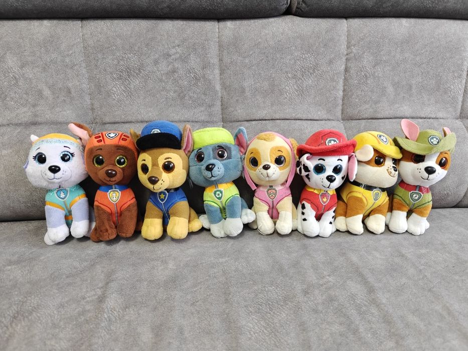 Pluszaki psi patrol ty